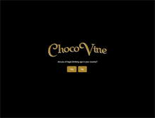 Tablet Screenshot of chocovine.com